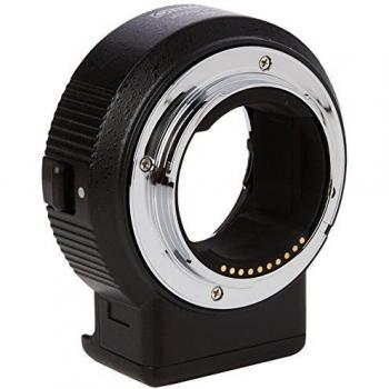 Fotima FT-ENF-E - Adaptador electrónico de Montura, Color Negro