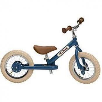 Draisienne Trybike Vintage Azul 12 de Acero