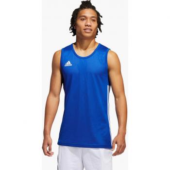 Baloncesto Adidas Dy6593 para hombre color Collegiate Royal / White, Camiseta sin mangas Adidas 3g Speed Reversible