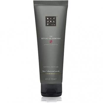 RITUALS Face Scrub de The Ritual of Samurai, 125 ml - Con bambú, menta japonesa y sándalo - Propiedades refrescantes y tonificantes