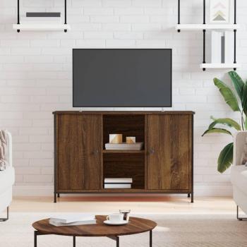 Mueble de TV madera de ingeniería roble 100x35x65 cm