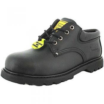 Tradesafe - Calzado de protección de sintético para hombre, color negro, talla 35.5
