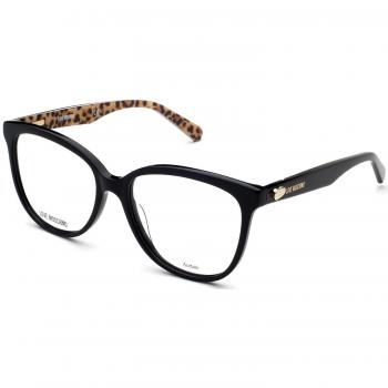 GAFAS DE VISTA LOVE MOCHINO MOL 509 807 NEGRO/ANIMAL PRINT
