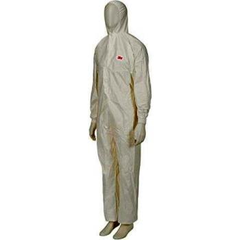 3M 4540WL Prenda de Protección, color blanco, L