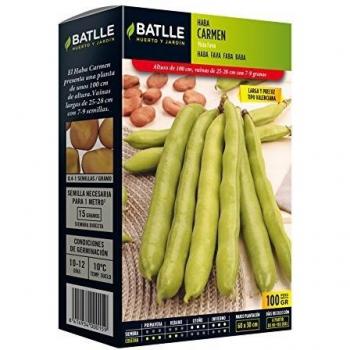 Semillas Leguminosas - Haba Carmen 100 Gr. - Batlle