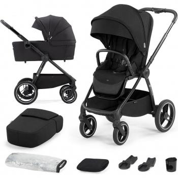 Carro de bebé Kinderkraft dúo Nea negro