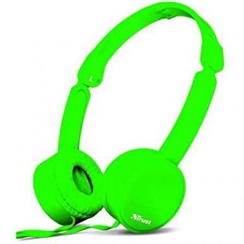 Trust Nano Auriculares Plegables - Verde