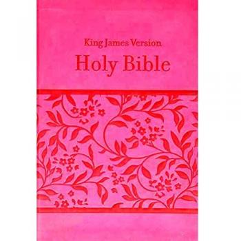 KJV Deluxe Gift & Award Bible Pink Imitation Leather