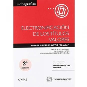 Electronificación de los títulos valores