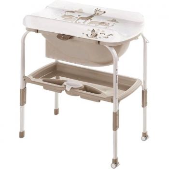 Jané Flip - Bañera-cambiador, 2 ruedas, diseño Tangram