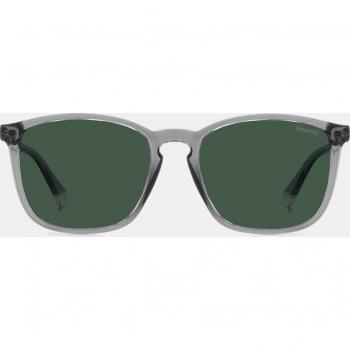 Polaroid Originals - Men's Light Gray Rectangular Sunglasses with Polarized Lenses PLD 4139/S KB7UC 54