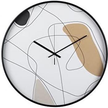 Reloj Pared Metal Negro 60x4,5x60 Cm - Elegante y Funcional
