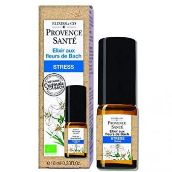 Elixir floral de flores de Bach estrés bio 10 ml