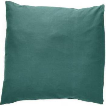 Cojín Satén Verde Floresta 80x80 Basic