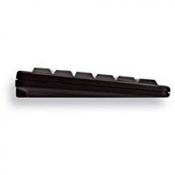 Cherry - Teclado Pan-Nordic, USB Negro, Adaptador PS/2, 86 teclas, Modelo 608012, Código de Producto 30-919435-000-2 con Instrucciones Impresas