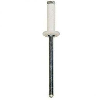 Cofan 07204016BL Remache de apertura en flor, Blanco, 4.0 x 16 mm