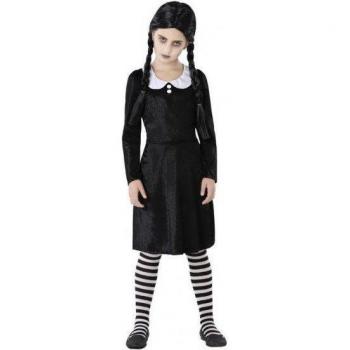 Atosa disfraz niña fantasma familia loca infantil 7 a 9 años