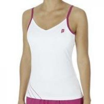 Prince Spaghetti Strap Top, Mujer, Púrpura / Blanco, S/M