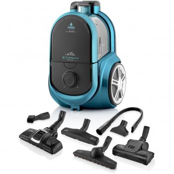 Aspiradora Sin Bolsa ETA Stormy Animal 2517 - 800W, Capacidad de Polvo 2.2L, Color Azul