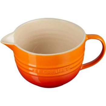 Bol cerámico con asa y pico vertedor Le Creuset