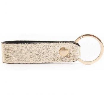 Llavero de Piel Mikeyglam 74252 Dorado