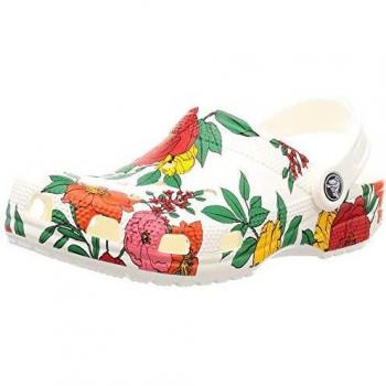 CROCS Classic Printed Clog, Chanclas Tiempo Libre y Sportwear Unisex Adulto, Multicolor