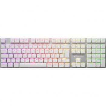 Sharkoon PureWriter RGB - Teclado para gaming con interruptores Kailh Red y RGB ajustable