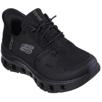 Zapatillas deportivas para mujer Skechers Glide-Step Pro negras con función Heel Pillow