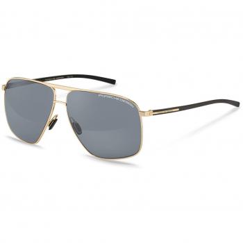 Porsche Design P8933 B Men's Gold Sunglasses 63mm