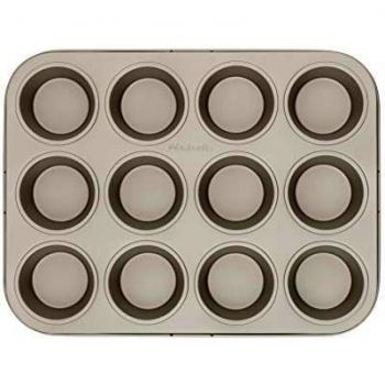 Brabantia Antiadherente Molde para magdalenas, Acero