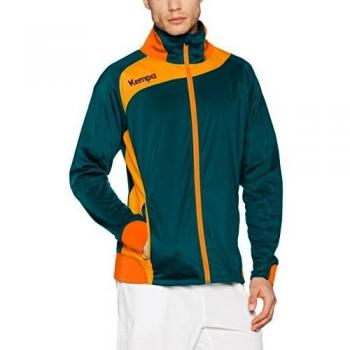 Kempa Peak Multi Jacket, Hombre, Naranja / Gris, M