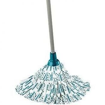 Leifheit 7286-Classic mop, Compuesto, Multicolores, Palo de 1.25 m