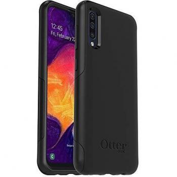 OtterBox para Galaxy A50, Funda Anticaídas, Commuter Lite Series, Negro