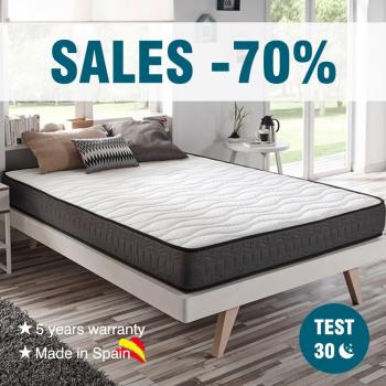 Colchón Viscoelástico Luxury Cloud efecto nube