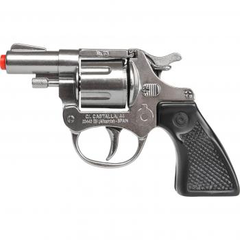 Revolver Policía 8 Tiros - Plata 73/0 Gonher