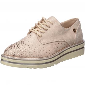 XTI 47800, Zapatos de Cordones Oxford para Mujer, Rosa