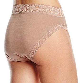 Braga Avet 3324 encaje cintura, color piel, talla G, fabricada en algodón