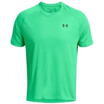 Camiseta de fitness Under Armour Tech Textured para hombre en color verde