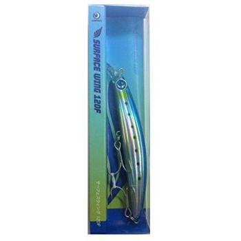 Jumprize - Surface Wing 120F - Señuelo pesca - Spinning - Color 09 Real Sardine