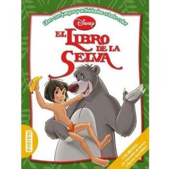 El Libro de la Selva: Libro con juegos y actividades a todo color