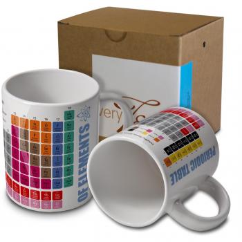 verytea Taza, diseño de tabla periódica de los elementos