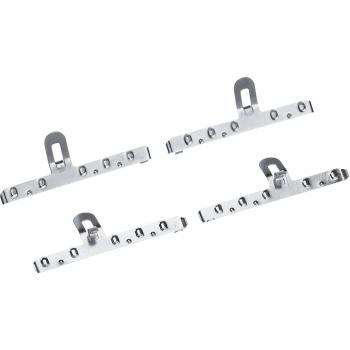 Kit de accesorios para pastillas de frenos METZGER 109-1048 para VOLKSWAGEN: Golf, Polo, Golf Cabriolet, Passat, Jetta, Scirocco, Santana