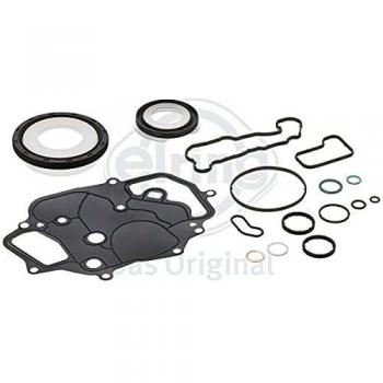 Juego de juntas para bloque motor ELRING 397.230, incluye juntas para el cárter y otros componentes del motor, fabricado con materiales de alta calidad para asegurar un sellado óptimo y durabilidad, compatible con múltiples modelos de