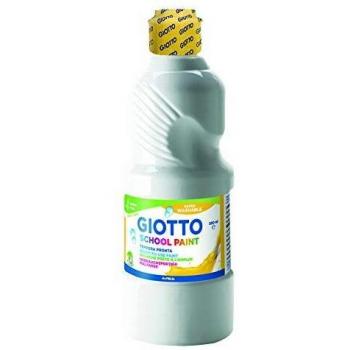 Herso Tempera Giotto MAS Lavable LIQUIDA 500 ml Botella Blanco