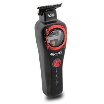 Máquina Retoques Profesional Trimmer Trimlim 15k Devourer Roja Lim Hair con batería, acabado de alta precisión y diseño ergonómico