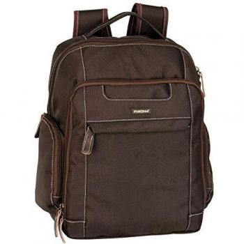 Montichelvo Montichelvo Brown Computer Backpack Bolsa Escolar, 36 cm, Multicolor