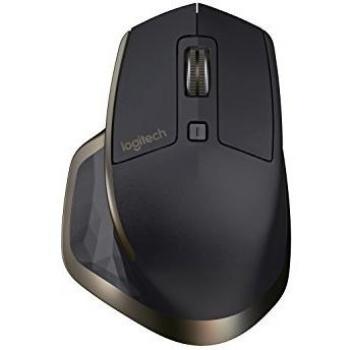 Logitech MX Master Wireless Mouse , Negro/Oro