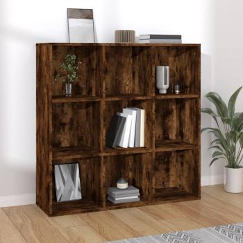 Estantería Librería Roble Humo 98x30x98 cm
