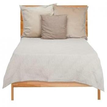 Colcha Beige de Algodón 180 x 260 cm - Originalidad y Estándar (4 Unidades)