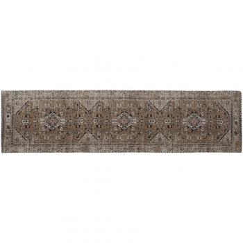 Alfombra de algodón chenille de 60 x 240 x 1 cm